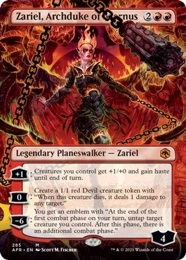 Zariel Archduke of Avernus Borderless (285) [AFR]