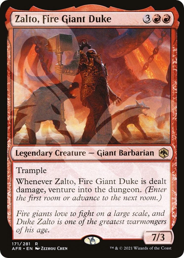 Zalto Fire Giant Duke (171) [AFR&]