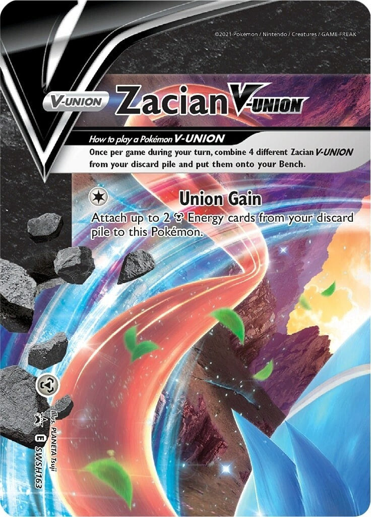 Zacian V UNION SWSH163 (SWSH163) [SWSD]