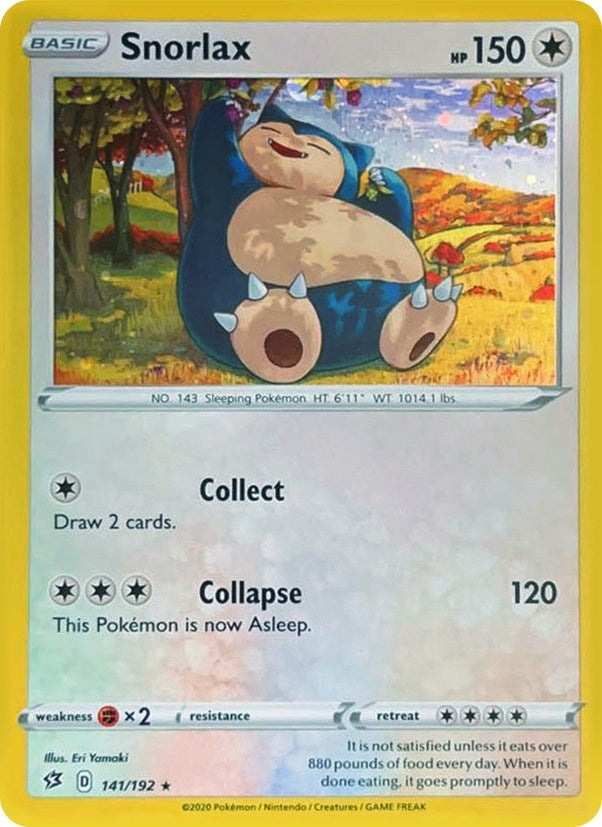 Snorlax 141 192 Cosmos Holo (141/192) [MCAP]