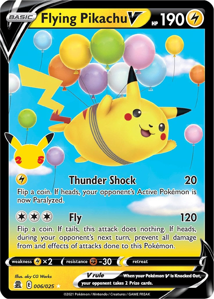 Flying Pikachu V (006/025) [CLB]