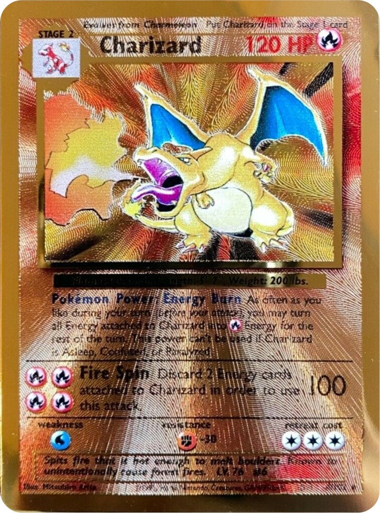 Charizard Celebrations Metal Card (004/102) [MCAP]