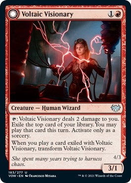 Voltaic Visionary // Volt-Charged Berserker [Innistrad: Crimson Vow]