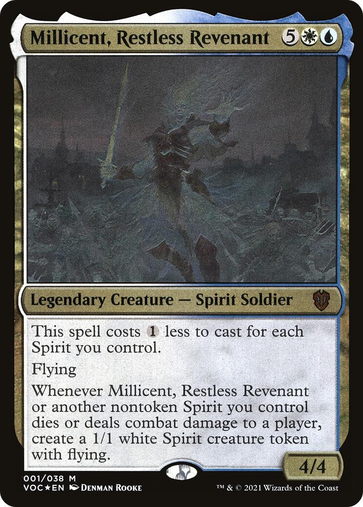 Millicent, Restless Revenant (Display Commander) [Innistrad: Crimson Vow Commander]