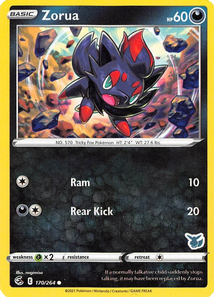 Zorua 170 264 Eevee Stamped (170/264) [BA22]