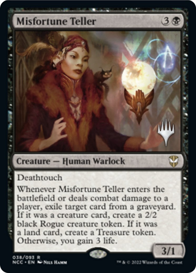 Misfortune Teller (Promo Pack) [Streets of New Capenna Commander Promos]