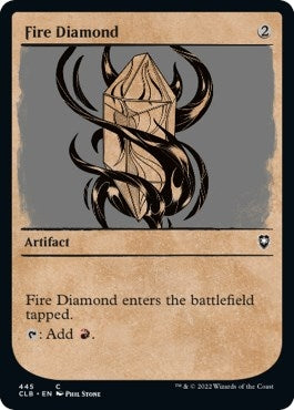 Fire Diamond (Showcase) [Commander Legends: Battle for Baldur's Gate]