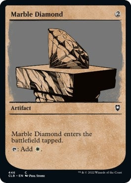 Marble Diamond (Showcase) [Commander Legends: Battle for Baldur's Gate]