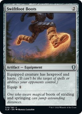 Swiftfoot Boots (339) [Commander Legends: Battle for Baldur's Gate]