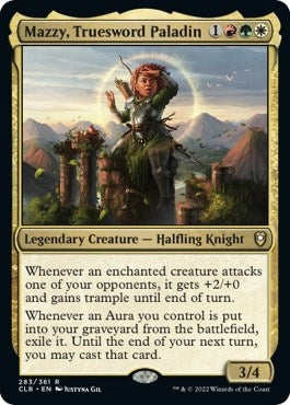 Mazzy, Truesword Paladin [Commander Legends: Battle for Baldur's Gate]