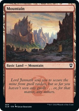 Mountain (464) [Commander Legends: Battle for Baldur's Gate]