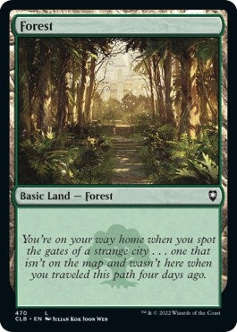 Forest (470) [Commander Legends: Battle for Baldur's Gate]