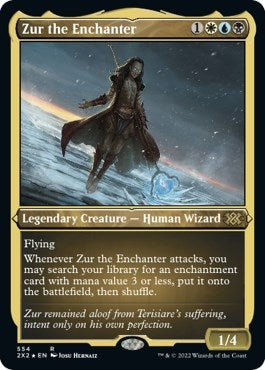 Zur the Enchanter Foil Etched (554) [2X2]