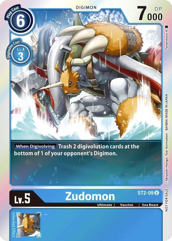 Image for Zudomon (Official Tournament Pack Vol. 6) [Starter Deck 02: Cocytus Blue]