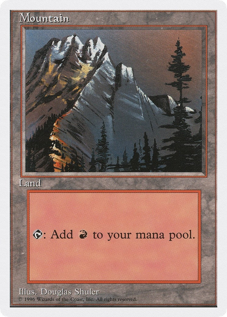 Mountain (Red Sky in the Top Right) [Introductory Two-Player Set]