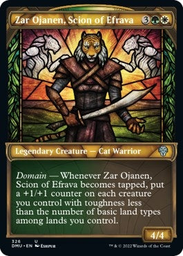 Zar Ojanen, Scion of Efrava (Showcase) [Dominaria United]