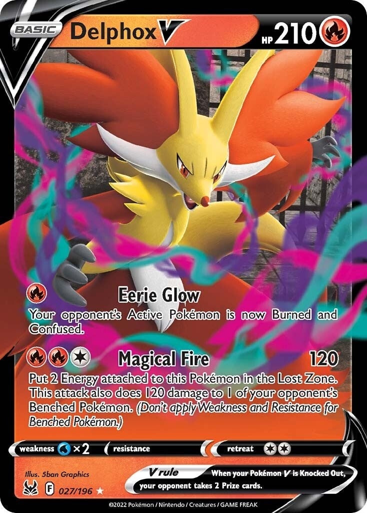 Delphox V (027/196) [SWSH11]