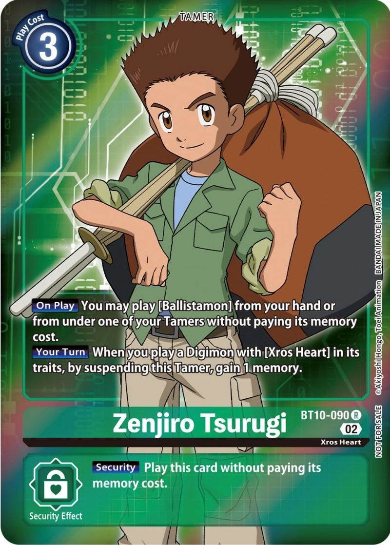 Image for Zenjiro Tsurugi (Box Topper) [Xros Encounter]