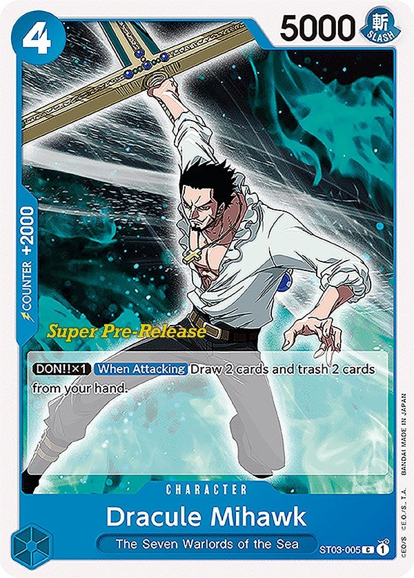 Dracule Mihawk (ST03-005) [ST-03 PRE]