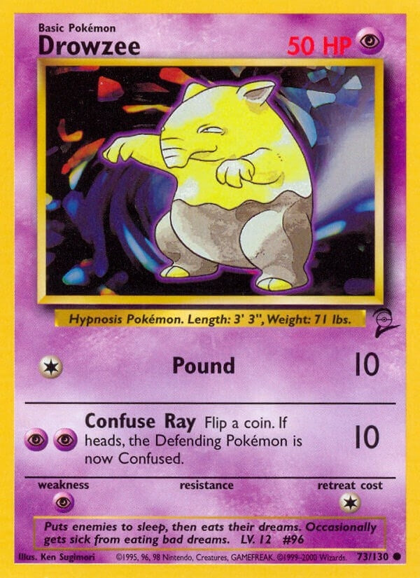 Drowzee (073/130) [BS2]