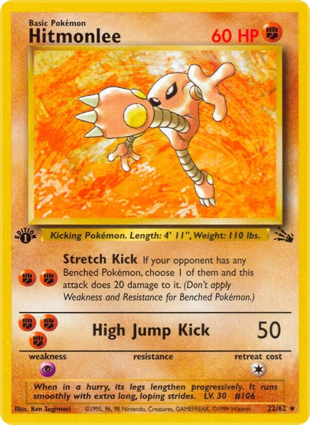 Hitmonlee 22 (22/62) [FO]