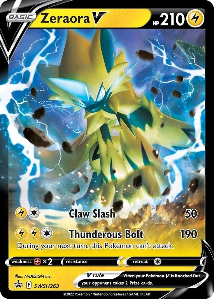 Zeraora V SWSH263 (SWSH263) [SWSD]