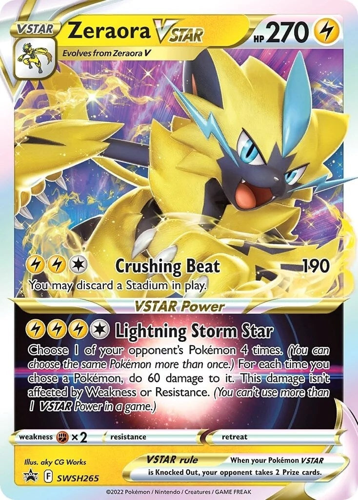 Zeraora VSTAR SWSH265 (SWSH265) [SWSD]