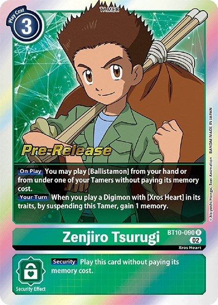 Image for Zenjiro Tsurugi [Xros Encounter Pre-Release Cards]