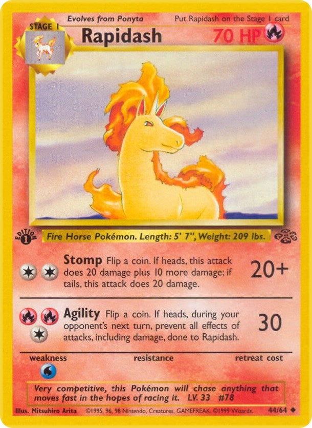 Rapidash (44/64) [JU]