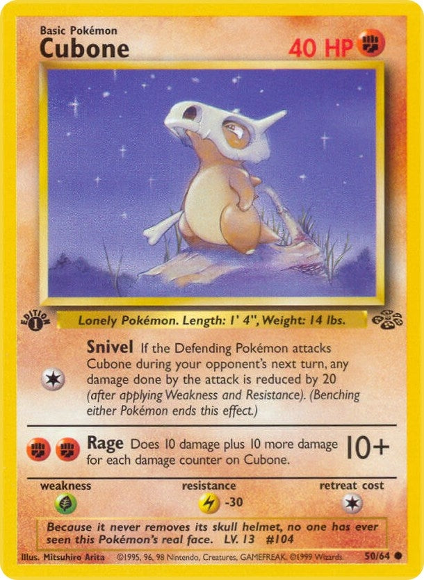 Cubone (50/64) [JU]