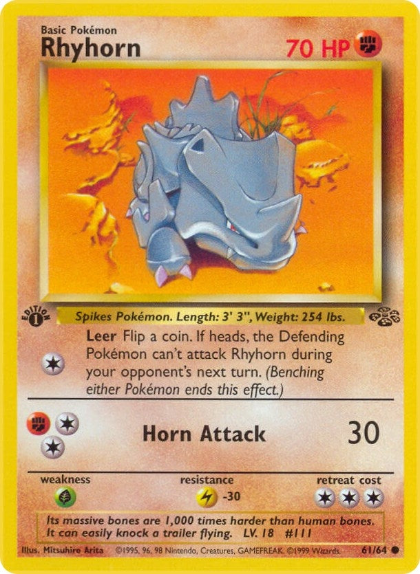 Rhyhorn (61/64) [JU]