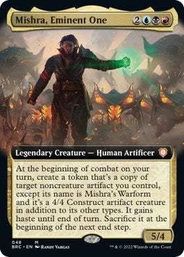 Mishra, Eminent One (Extended Art) [The Brothers' War Commander]