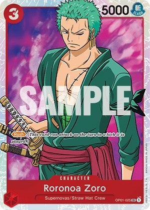 Roronoa Zoro 025 (OP01-025) [OP01]