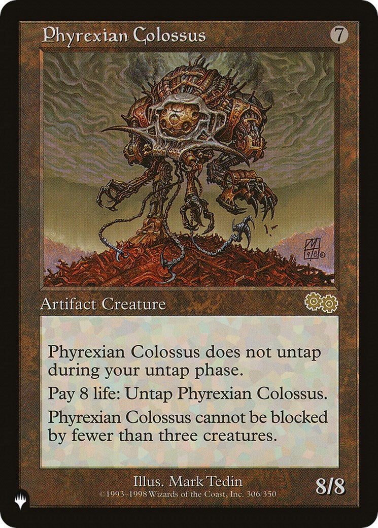 Phyrexian Colossus (305) [LIST]