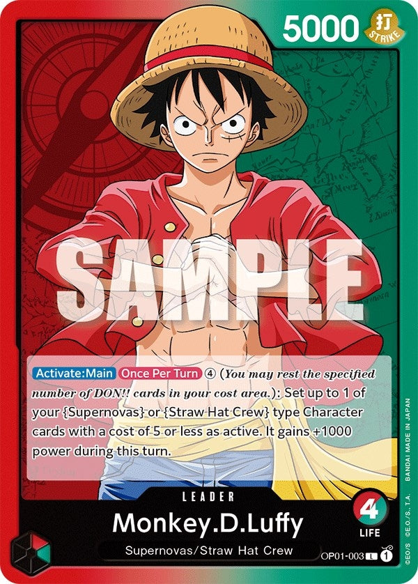 Monkey.D.Luffy (003) (OP01-003) [OP01]