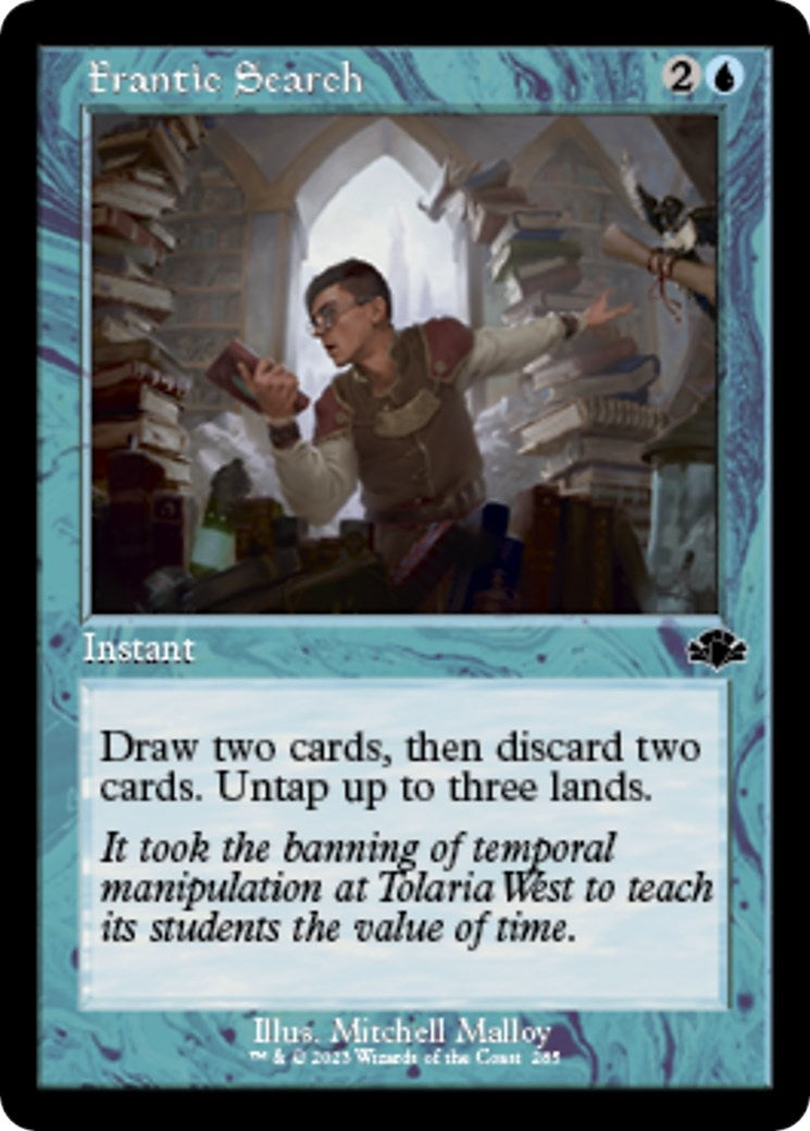 Frantic Search (Retro) [Dominaria Remastered]