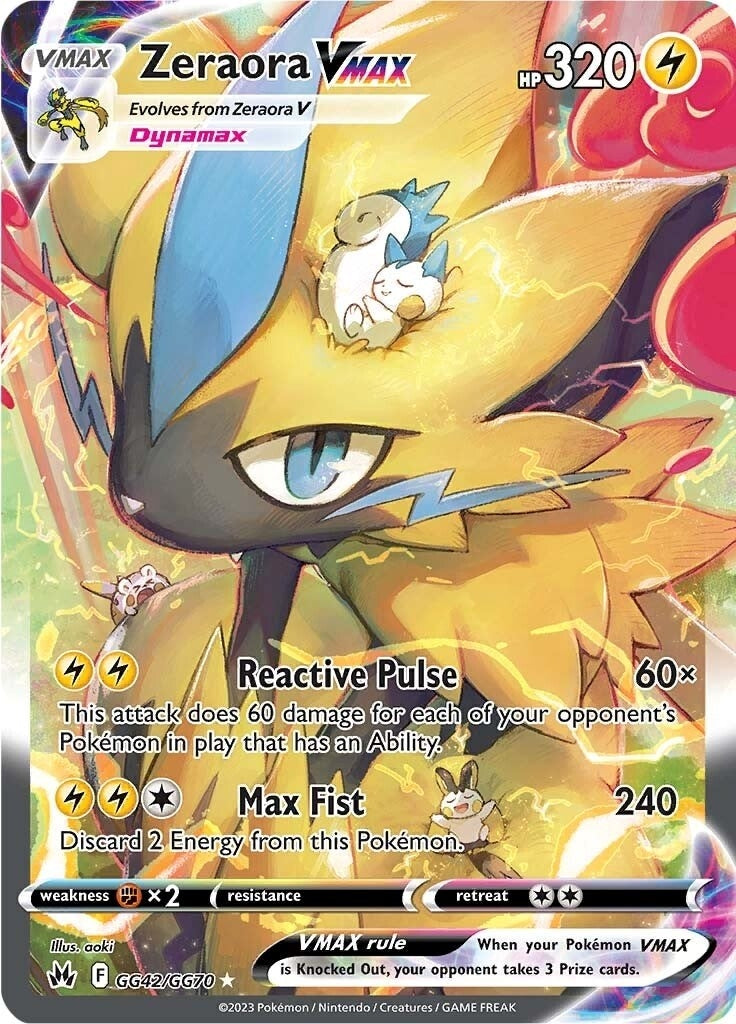 Zeraora VMAX (GG42/GG70) [CRZ:GG]