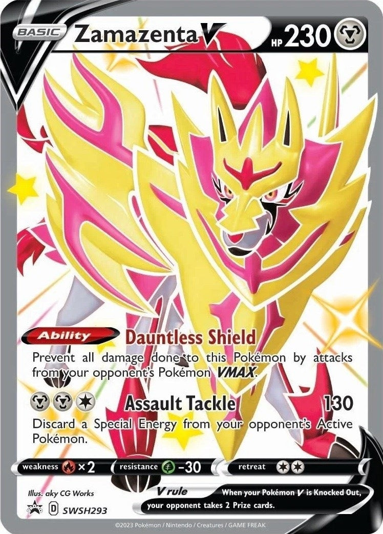 Zamazenta V Shiny SWSH293 (SWSH293) [SWSD]