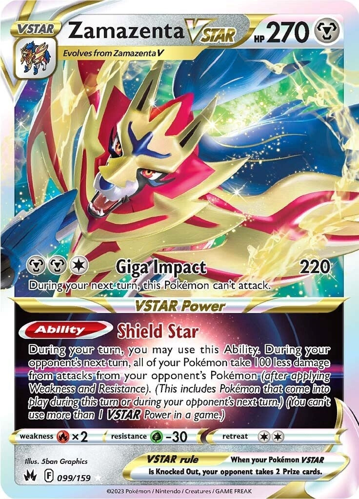 Zamazenta VSTAR (099/159) [CRZ]