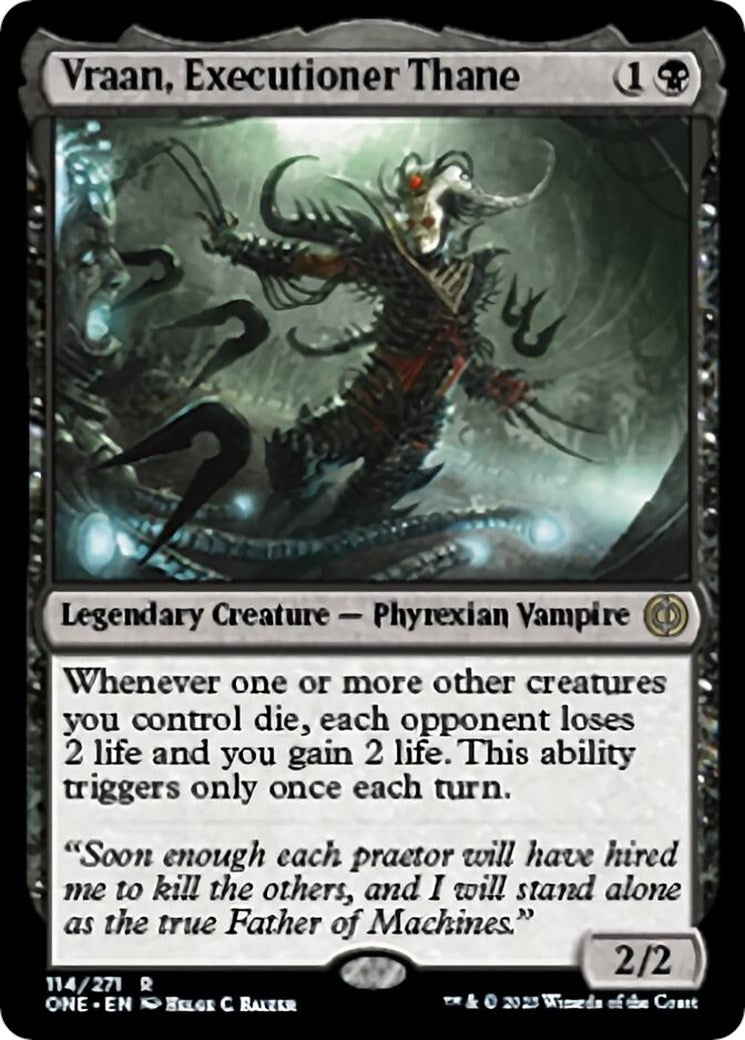 Vraan, Executioner Thane [Phyrexia: All Will Be One]