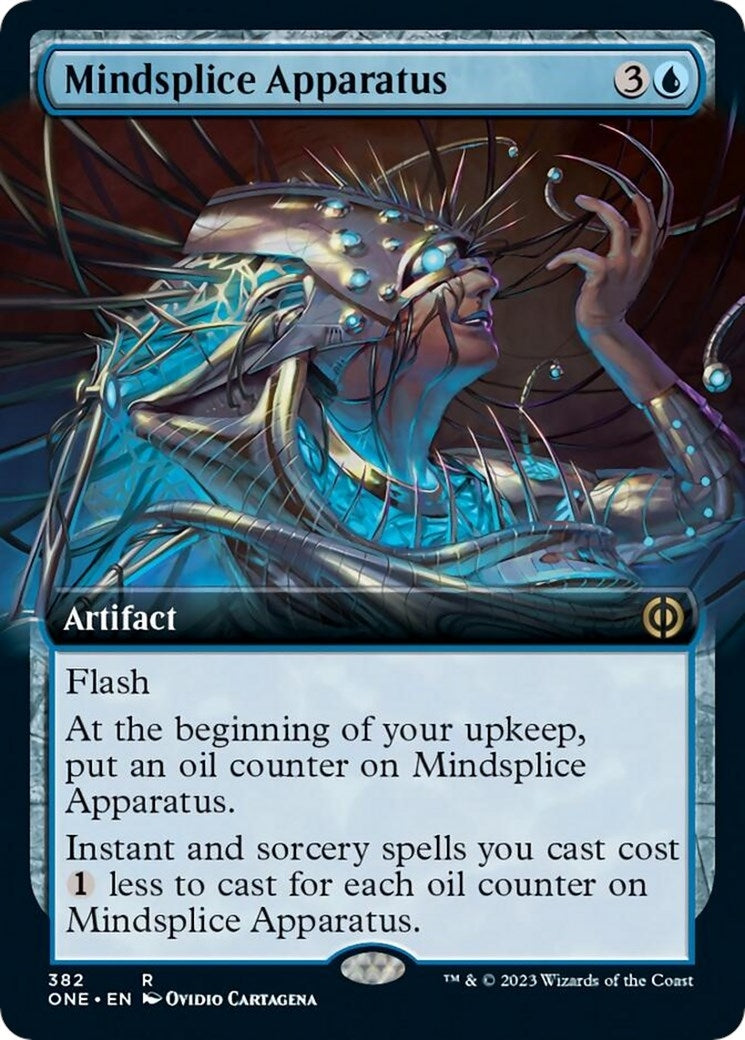 Mindsplice Apparatus (Extended Art) [Phyrexia: All Will Be One]