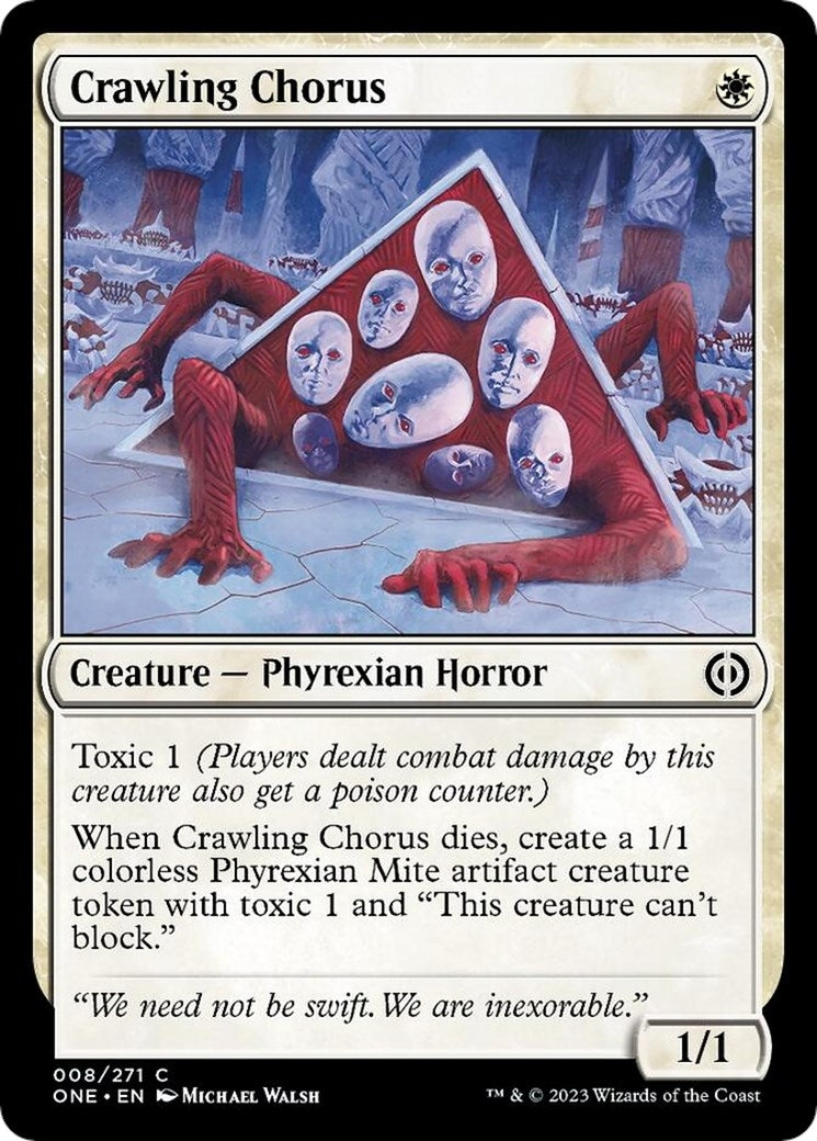 Crawling Chorus [Phyrexia: All Will Be One]