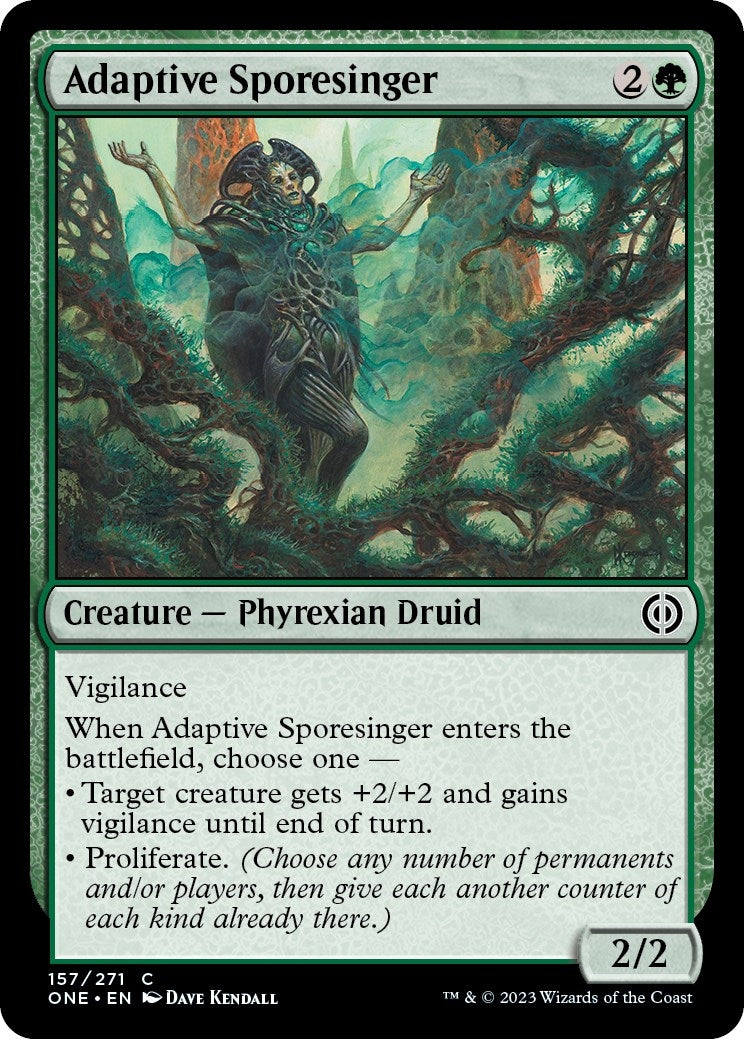 Adaptive Sporesinger [Phyrexia: All Will Be One]