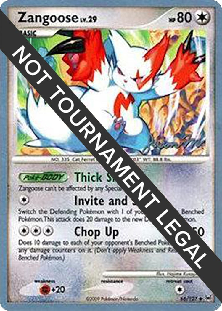 Zangoose 2009 Jason Martinez (66/127) [WCD]