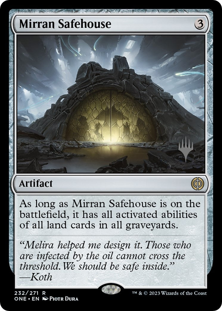 Mirran Safehouse (Promo Pack) [Phyrexia: All Will Be One Promos]