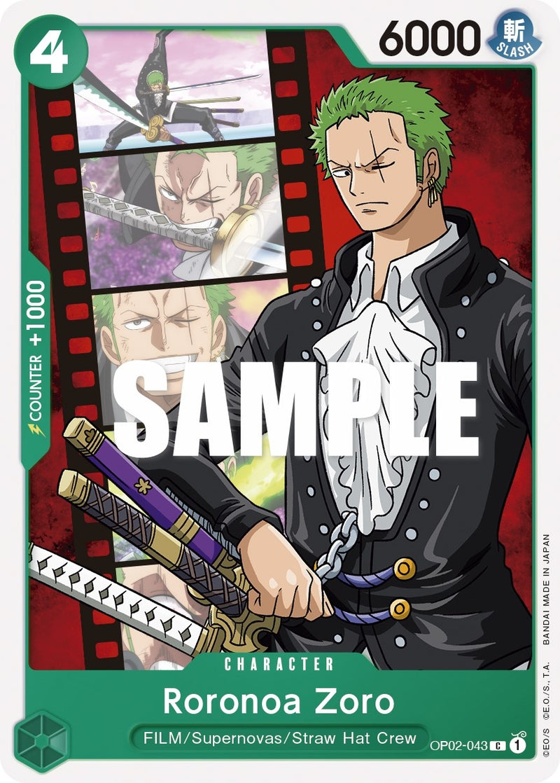 Roronoa Zoro (OP02-043) [OP02]