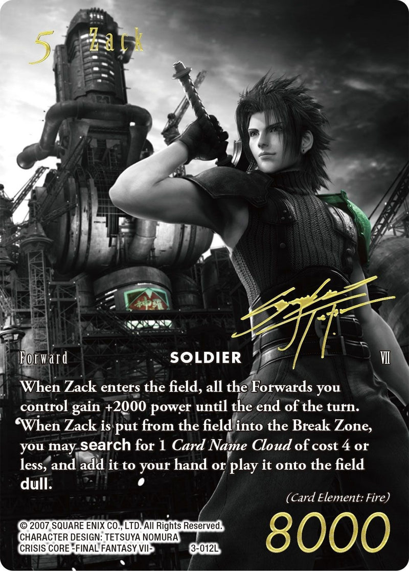 Zack Noir Promo (3-012L) [PR]