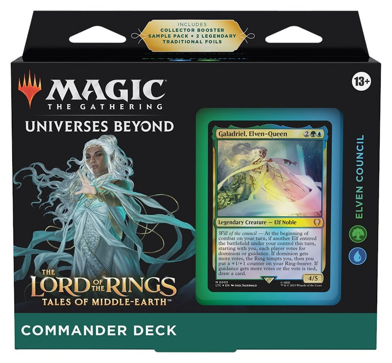 The Lord of the Rings Tales of Middle earth Commander Deck Elven Council [LTC]