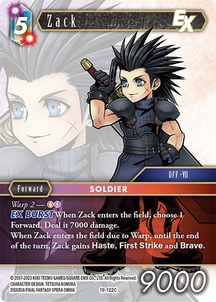 Zack EX (19-122C) [19]