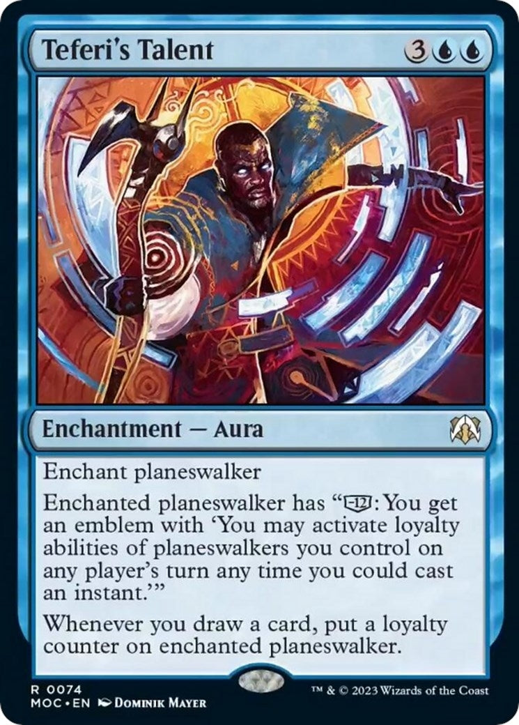 Teferi's Talent [March of the Machine Commander]